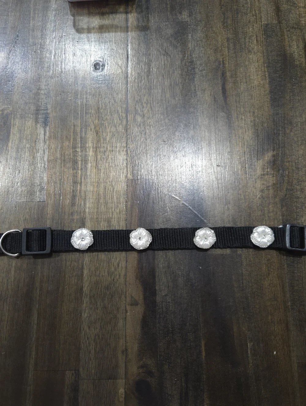 NEW! Luxury Rhinestone Camelia Flower Collar